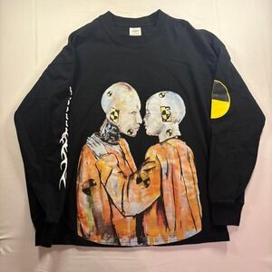 NAGRI ASAP Rocky Testing Injured Generation Tour Long Sleeve Shirt Black Small